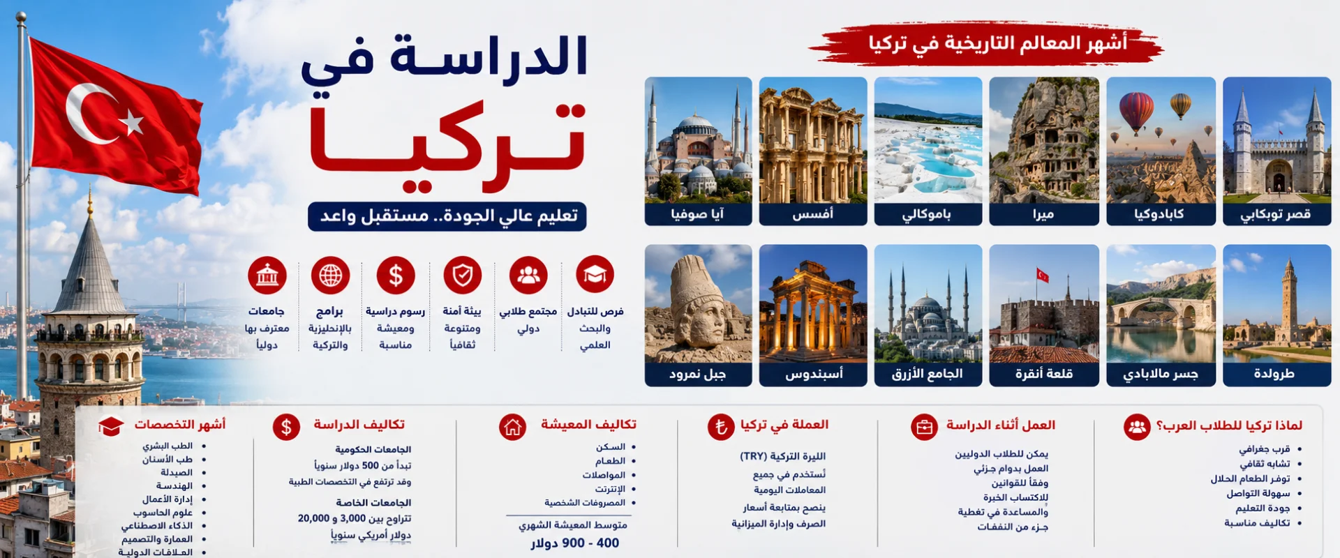 الدراسة في تركيا 2026: دليلك الشامل للطلاب الدوليين